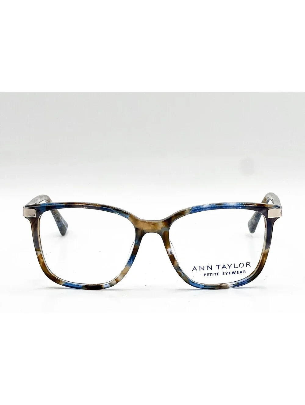 Ann Taylor Atp819 C02 Chambray Blue Authentic Eyeglasses 47-14-130